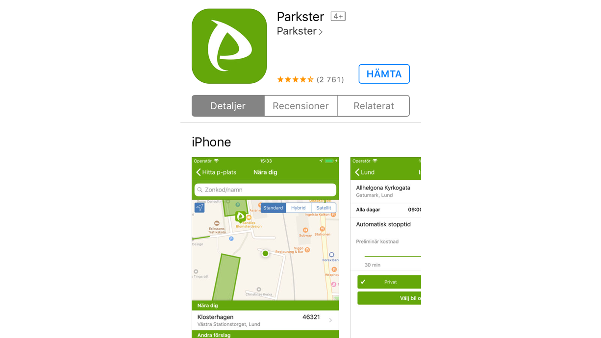 Den nya appen så du INTE får parkeringsböter